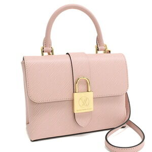 Louis Vuitton Locky handbag Epi leather Rose Pink ballerina
